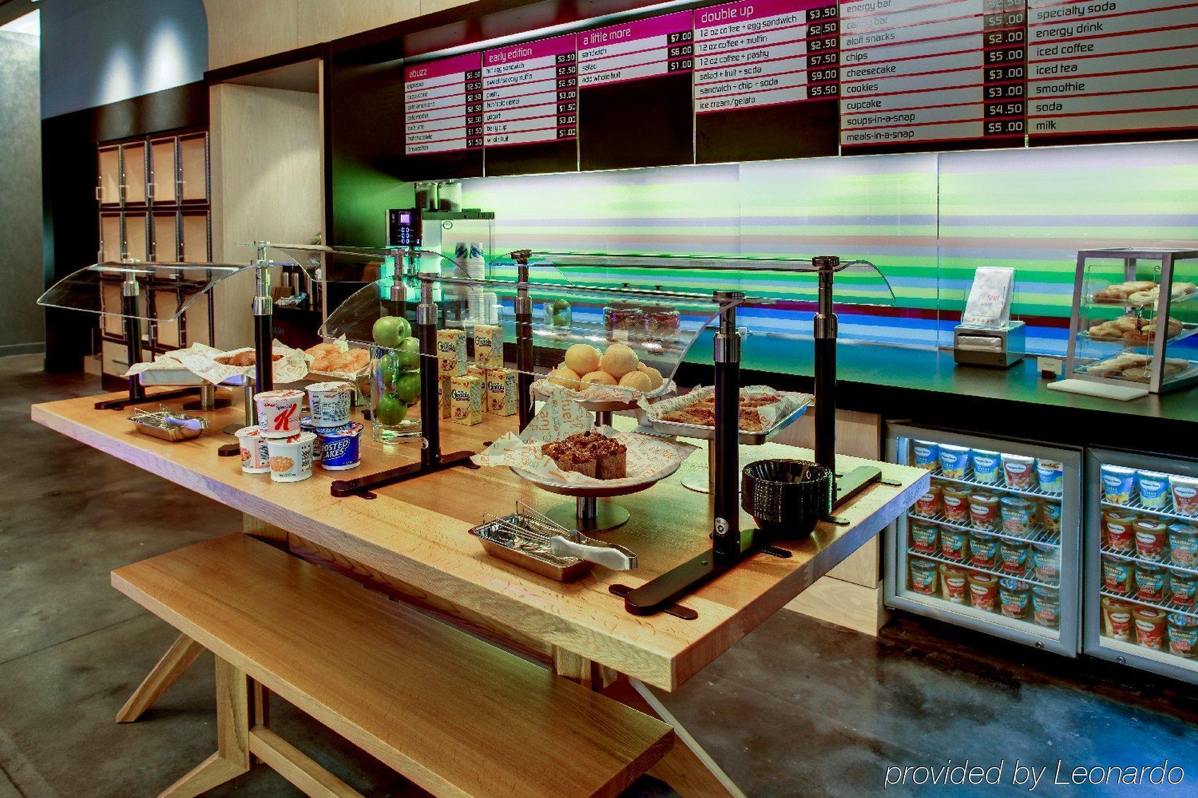 Aloft Tallahassee Downtown Ресторан фото
